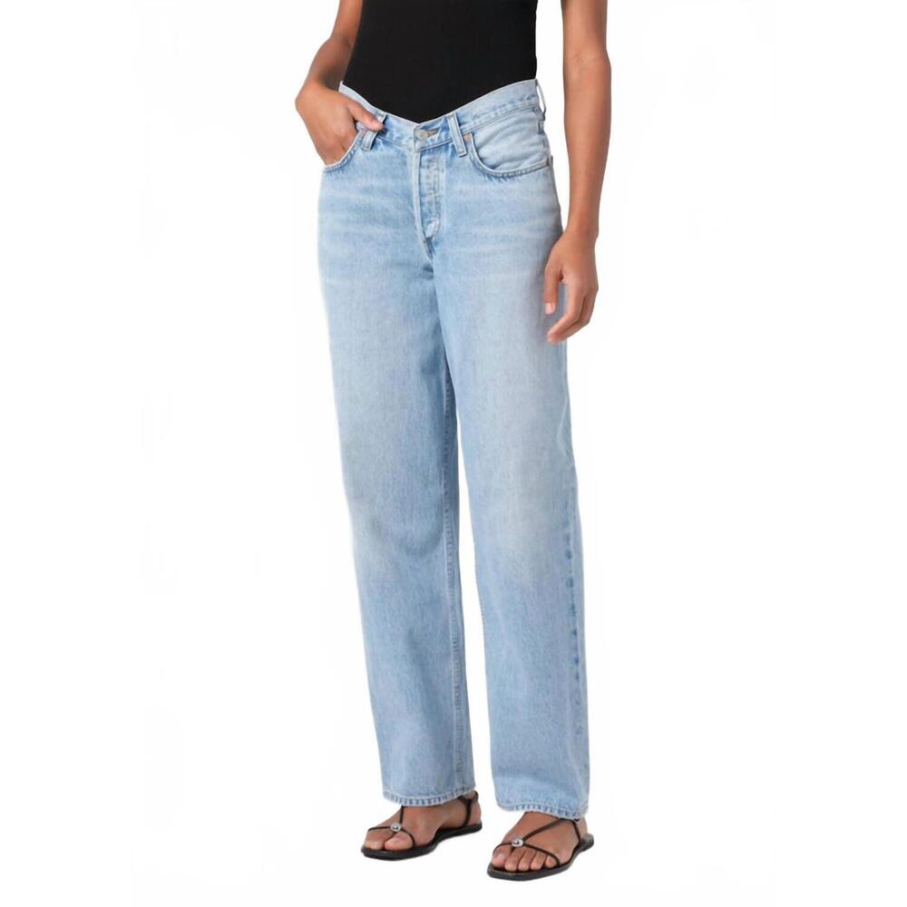 NEW AGOLDE v-waist baggy jean in prevail - Picture 5 of 5